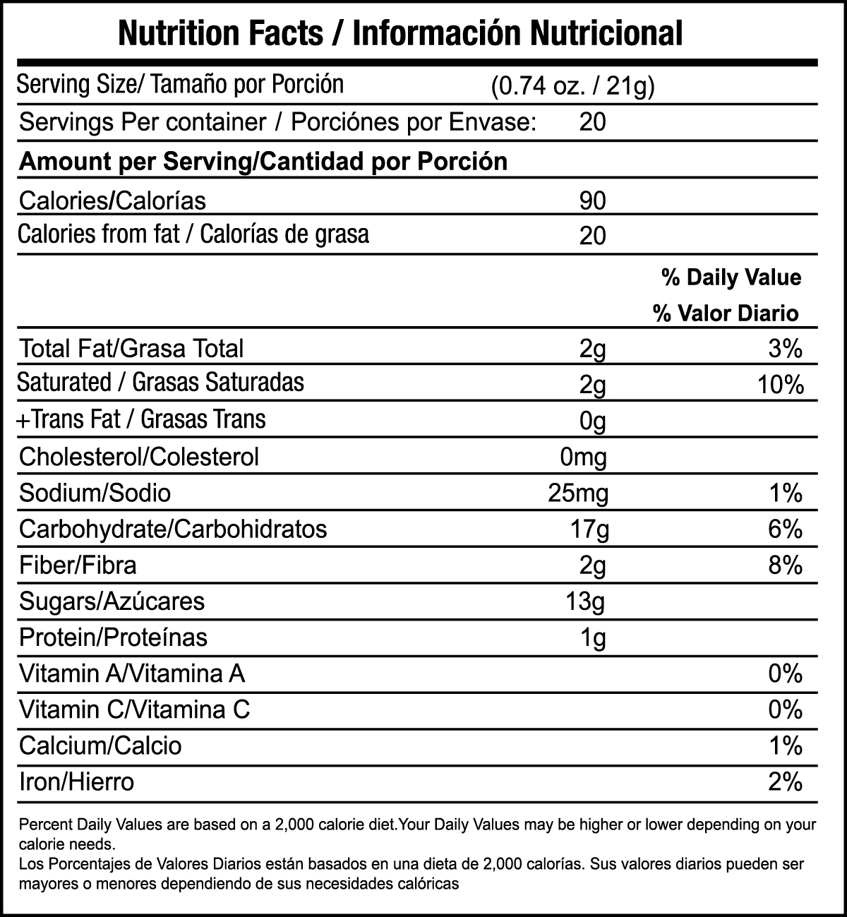 Sculpt Tongkat Ali nutrition facts